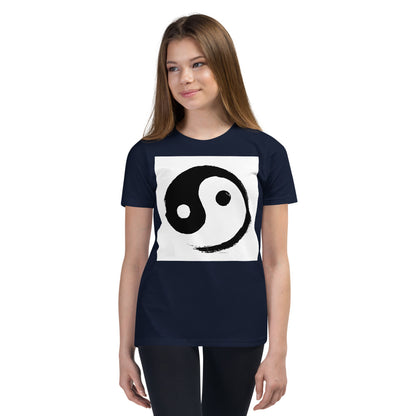 Premium Soft Crew Neck - Ink Brush Yin Yang