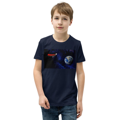 Premium Soft Crew Neck - Super Dog in Space