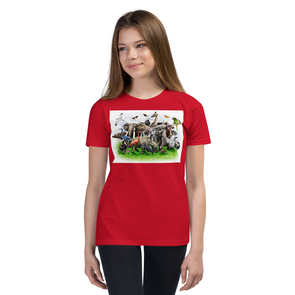 Premium Soft Crew Neck - Animal Montage - Ronz-Design-Unique-Apparel