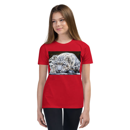 Premium Soft Crew Neck - Snow Leopard
