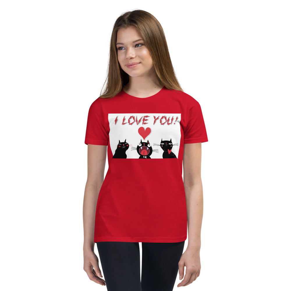 Premium Soft Crew Neck - I Love You