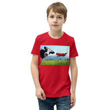Load image into Gallery viewer, Premium Soft Crew Neck - Cow &amp; Super Dog
