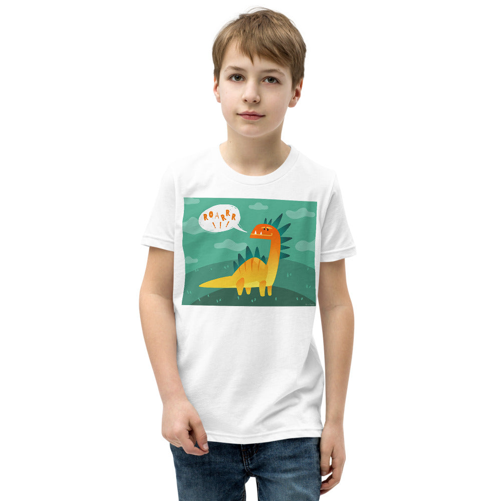 Premium Soft Crew Neck - Dino Roar! - Ronz-Design-Unique-Apparel