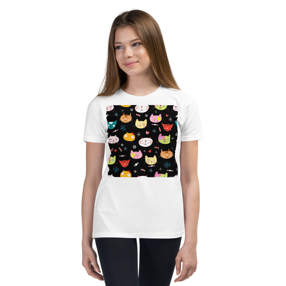 Premium Soft Crew Neck - Cat Faces - Ronz-Design-Unique-Apparel