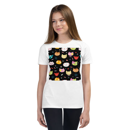 Premium Soft Crew Neck - Cat Faces - Ronz-Design-Unique-Apparel