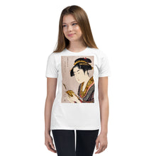 Load image into Gallery viewer, Premium Soft Crew Neck - Japanese lady Reading
