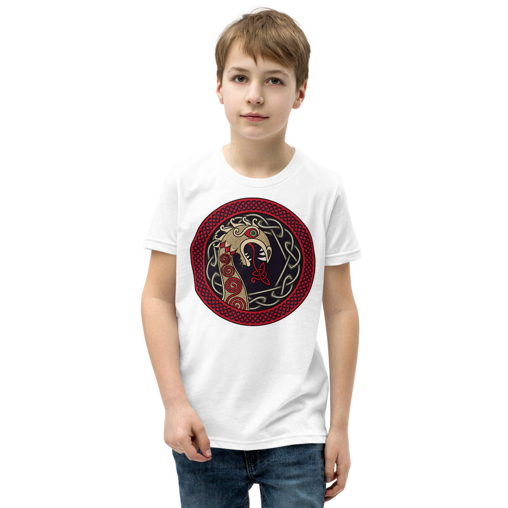 Premium Soft Crew Neck - Viking Ship Dragon