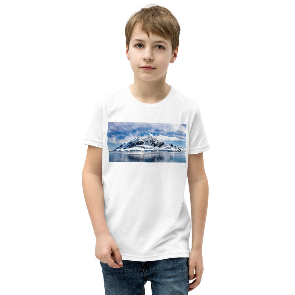 Premium Soft Crew Neck - Wispy Antartica Clouds