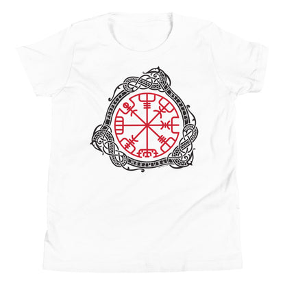 Premium Soft Crew Neck - Magical Norse Runic Compass