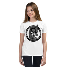Load image into Gallery viewer, Premium Soft Crew Neck - Viking Warship Dragon in a Runic Circle

