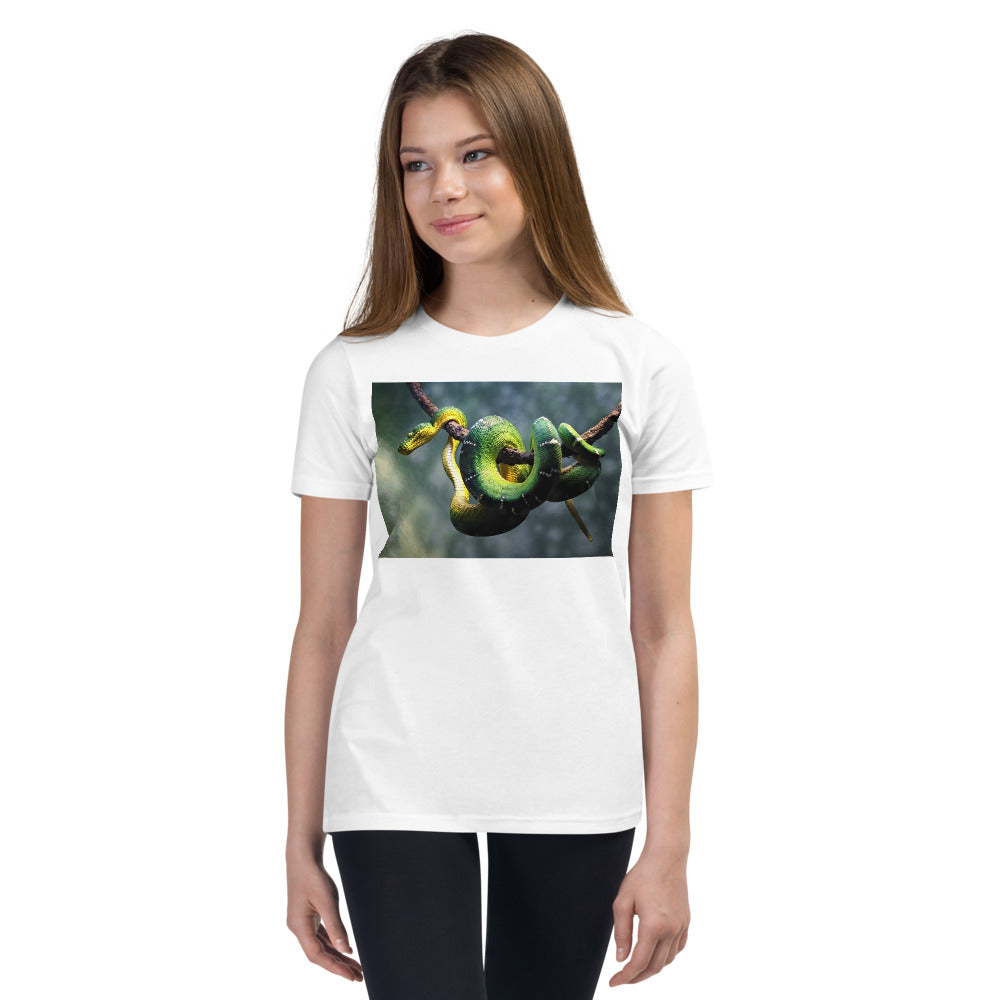 Premium Soft Crew Neck - Green Tree Python