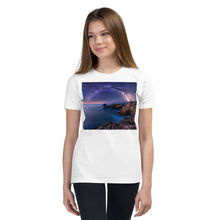 Load image into Gallery viewer, Premium Soft Crew Neck - The Milky Way Over Rocky Bay
