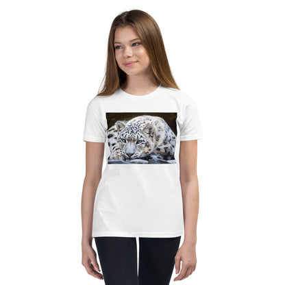 Premium Soft Crew Neck - Snow Leopard