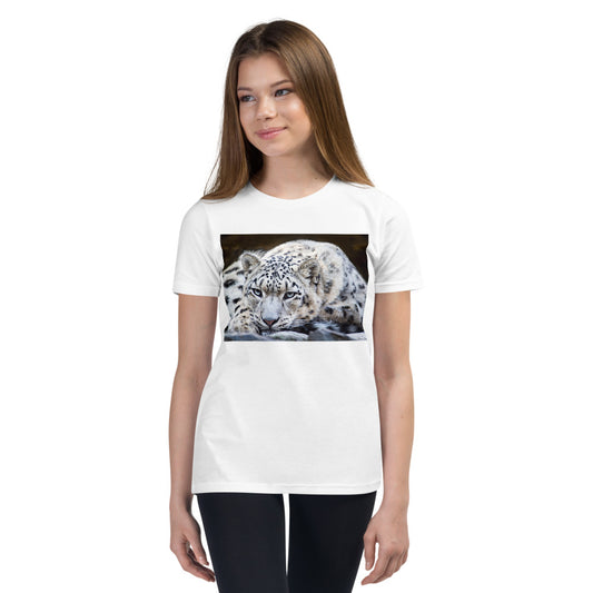 Premium Soft Crew Neck - Snow Leopard