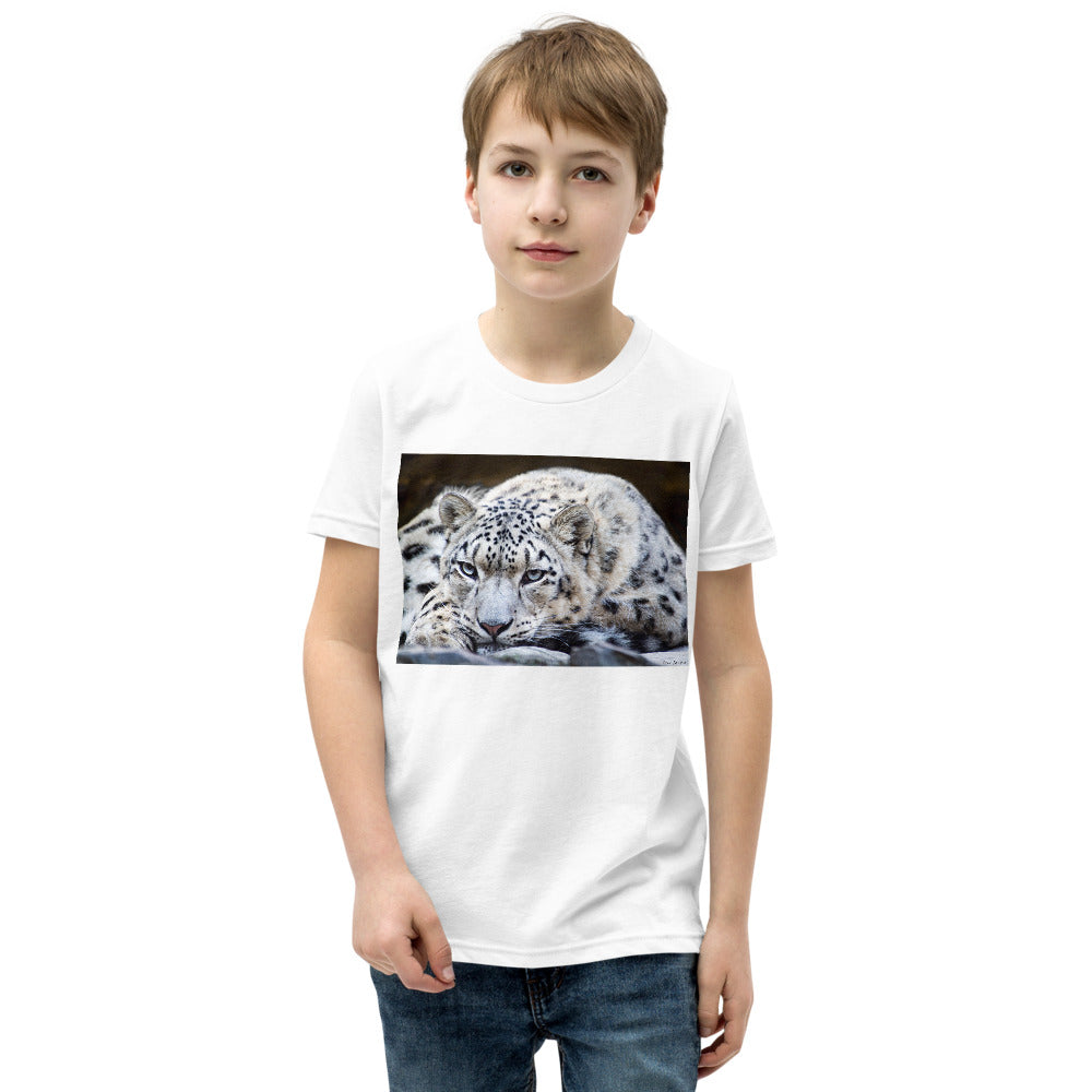 Premium Soft Crew Neck - Snow Leopard