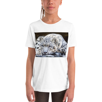 Premium Soft Crew Neck - Snow Leopard