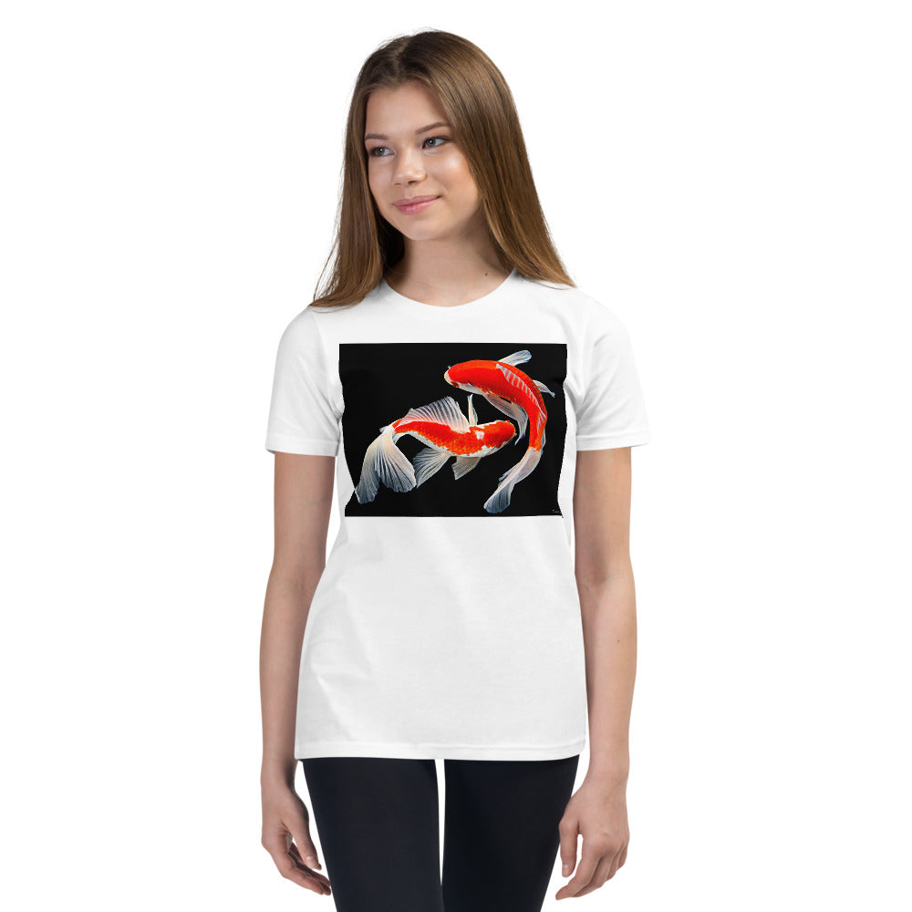 Premium Soft Crew Neck - Two Koi