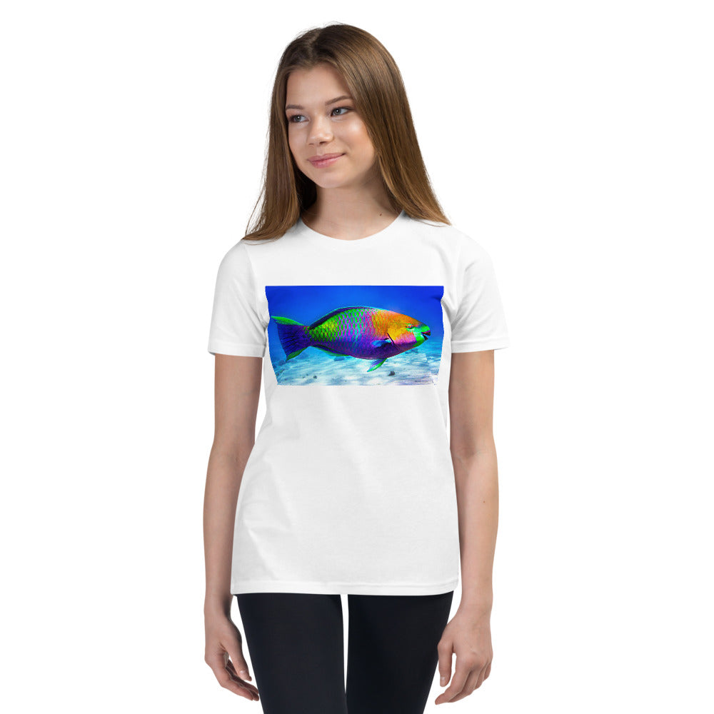 Premium Soft Crew Neck - Parrot Fish