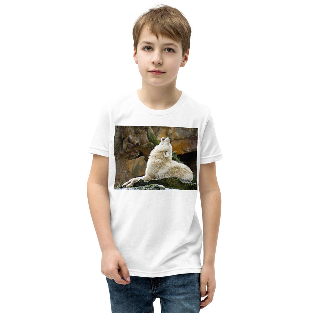 Premium Soft Crew Neck - Howling Wolf