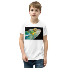 Load image into Gallery viewer, Premium Soft Crew Neck - Panther Chameleon Close Up
