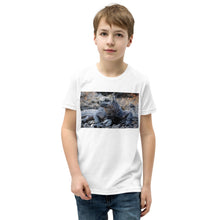 Load image into Gallery viewer, Premium Soft Crew Neck - Galapagos Blue Marine Iguana
