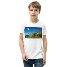 Load image into Gallery viewer, Premium Soft Crew Neck - Dinosaur &amp; Moon
