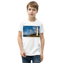 Load image into Gallery viewer, Premium Soft Crew Neck - N. Shore Lighthouse Big Island Hawaii
