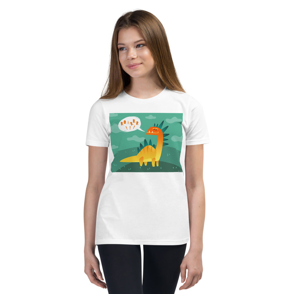 Premium Soft Crew Neck - Dino Roar