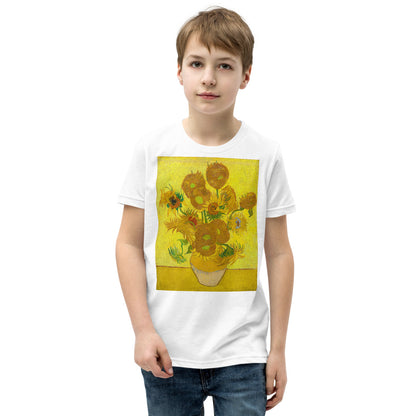 Premium Soft Crew Neck - van Gogh: 12 Sunflowers in a Vase