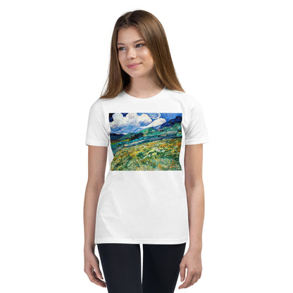 Premium Soft Crew Neck - van Gogh: Mountainous Fields