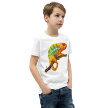 Load image into Gallery viewer, Premium Soft Crew Neck - Yellow &amp; Green? Chameleon
